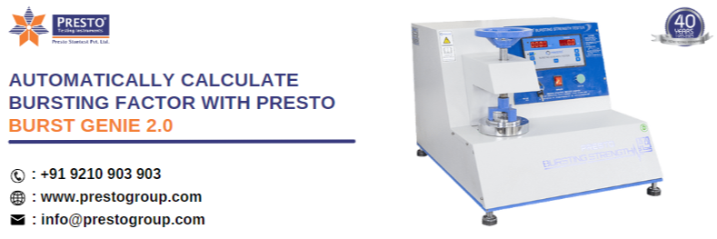 Automatically calculate bursting factor with Presto Burst Genie 2